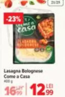 Lasagna Bolognese