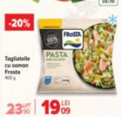 Tagliatelle cu somon