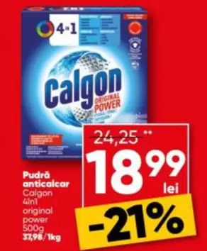Pudra anticalcar 4in1 original power