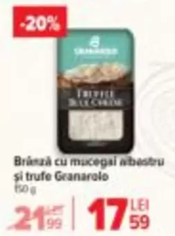 Brânză cu mucegai albastru și trufe