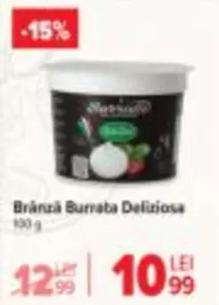 Branză Burrata Delizioasa