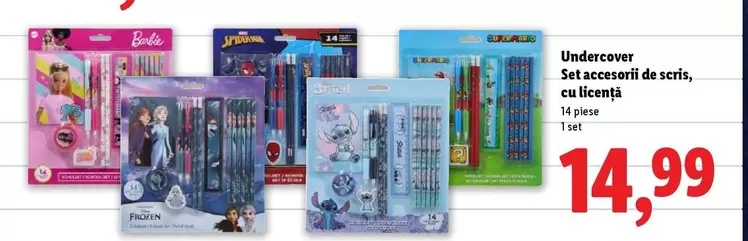 Barbie - Set accesorii de scris, cu licență