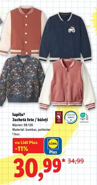 Jachetă fete /băieți