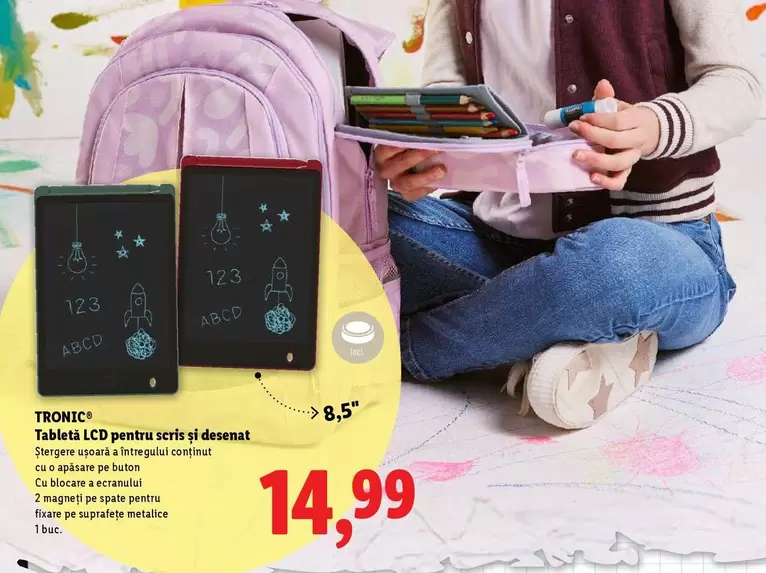 Tabletă LCD pentru scris și desenat