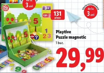 Puzzle magnetic