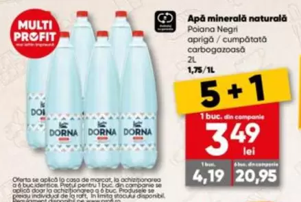Apă minerală naturală