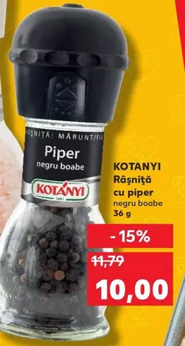 Râşniţă cu piper negru boabe