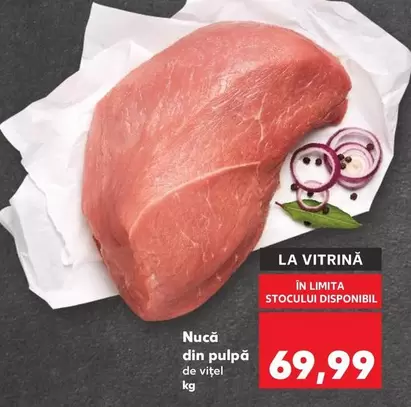Nucă din pulpă de vițel