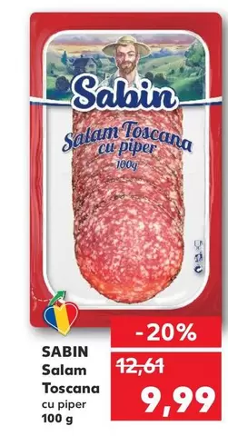 Salam Toscana cu piper