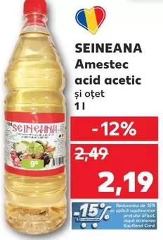 Amestec acid acetic și oţet