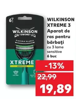 Wilkinson - XTREME 3 Aparat de ras pentru bărbaţi