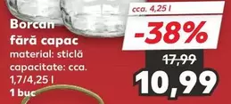 Borcan fără capac