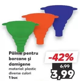 Pâlnie pentru borcane şi damigene