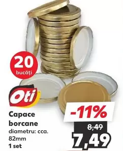 Capace borcane