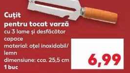 Cuţit pentru tocat varză