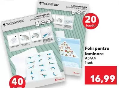 Folii pentru laminare