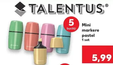 Mini markere pastel