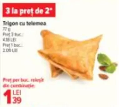 Trigon cu telemea