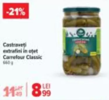 Castraveți extrafini in oțet