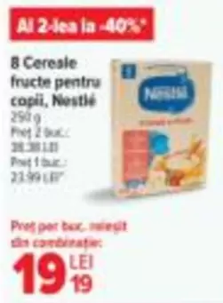 8 Cereale fructe pentru copii