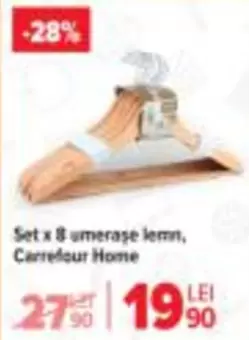 Set x 8 umerase lemn