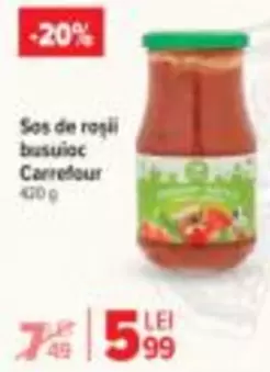 Sos de roșii busuioc