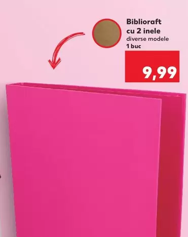 Biblioraft cu 2 inele