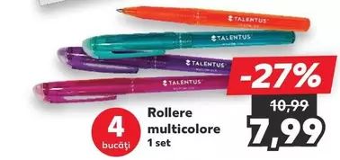 Rollere multicolore