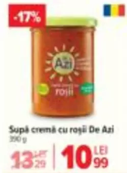 Supă cremă cu roşii