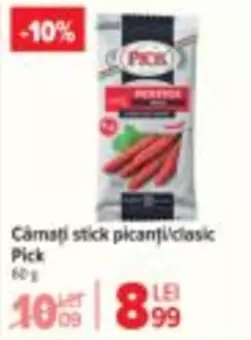 Cârnați stick picanți/clasic