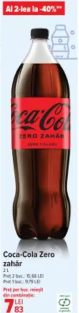 Coca Cola - Zero zahar