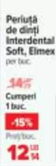 Periuță de dinți Interdental
