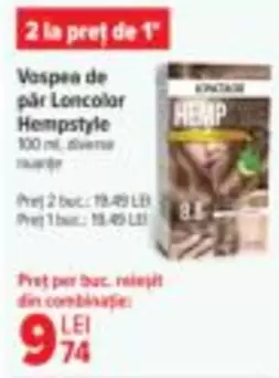Vospea de păr Hempstyle