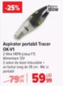 Aspirator portabil Tracer OK-V1