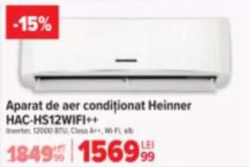 Aparat de aer condiționat HAC-HS12WIFI++