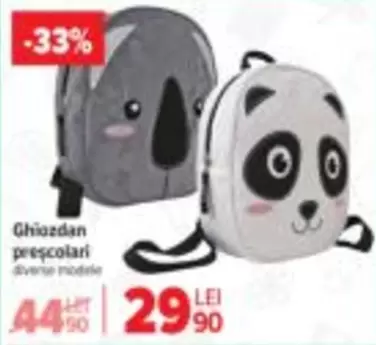 Ghiozdan preșcolari