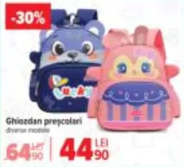 Ghiozdan prescolari