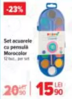 Set acuarele cu pensula