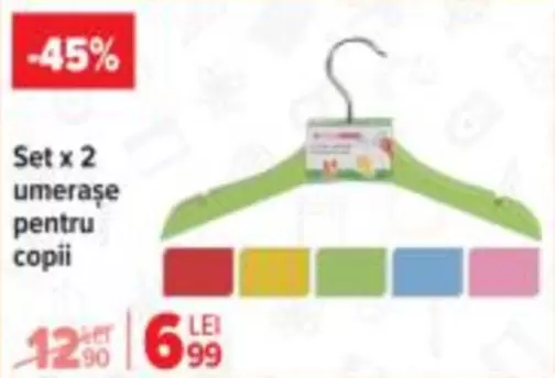 Set x 2 umerașe pentru copii