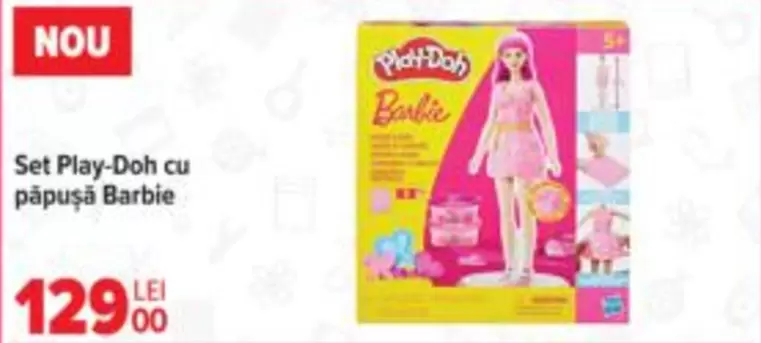 Barbie - Set Play-Doh cu păpușă