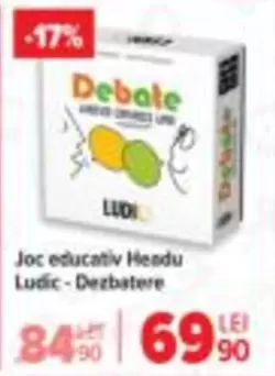 Joc educativ Headu Ludic - Dezbatere