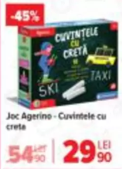 Joc Agerino - Cuvintele cu creta