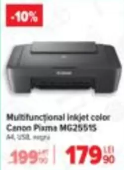 Multifunctional inkjet color Canon Pixma MG2551S