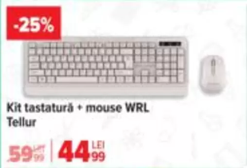 Kit tastatură + mouse WRL