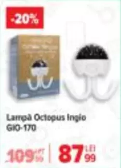 Lampă Octopus Ingio GIO-170