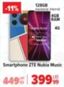 Smartphone ZTE Nubia Music