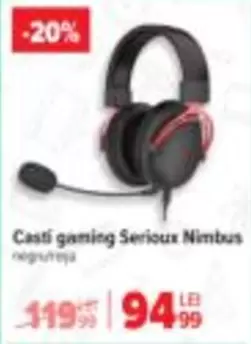 Casti gaming Serious Nimbus