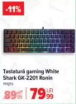 gaming White Shark GK-2201 Ronin