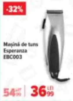 Mașină de tuns EBC003