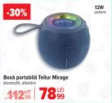 Boxă portabilă Tellur Mirage
